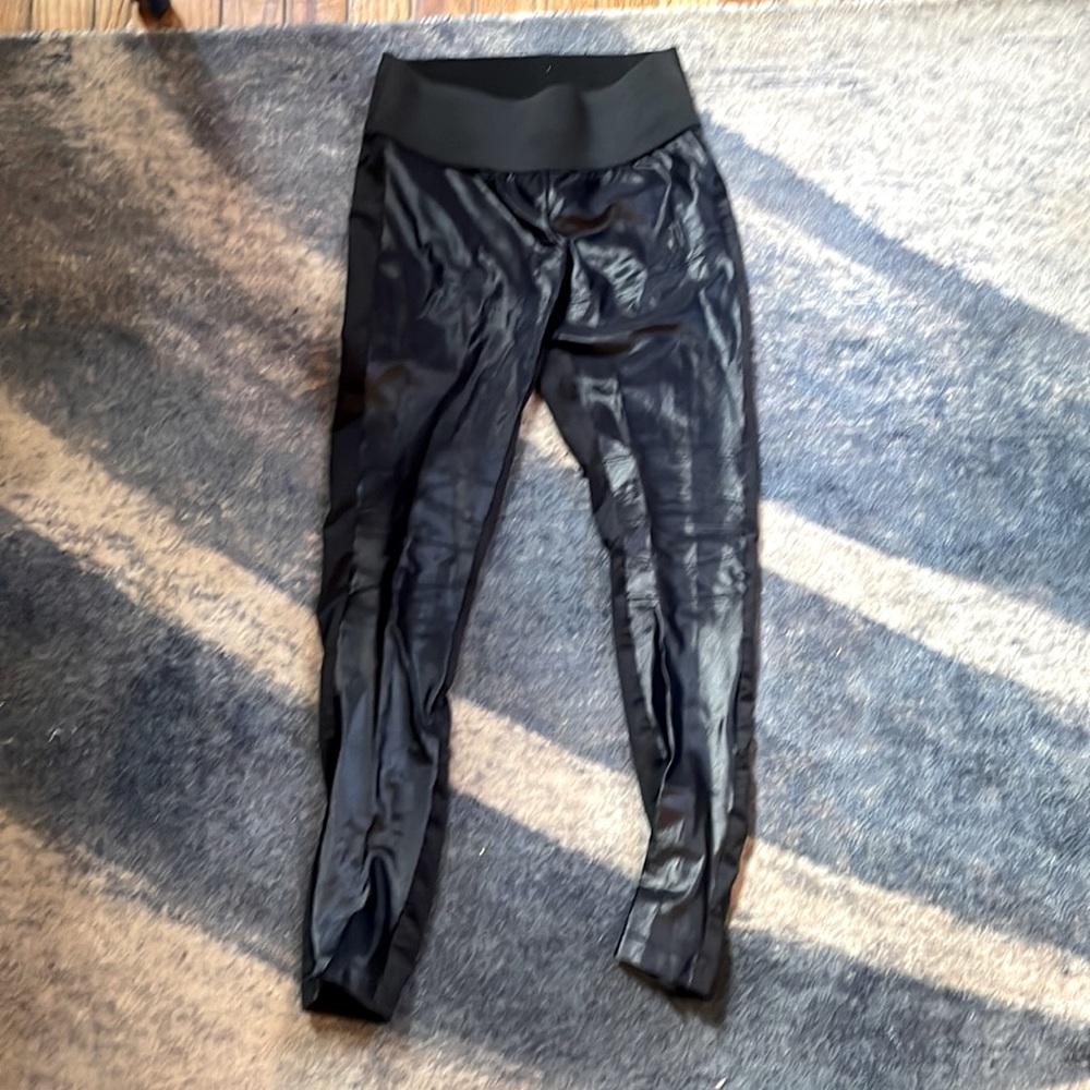 Koral activewear leather moto leggings high rise